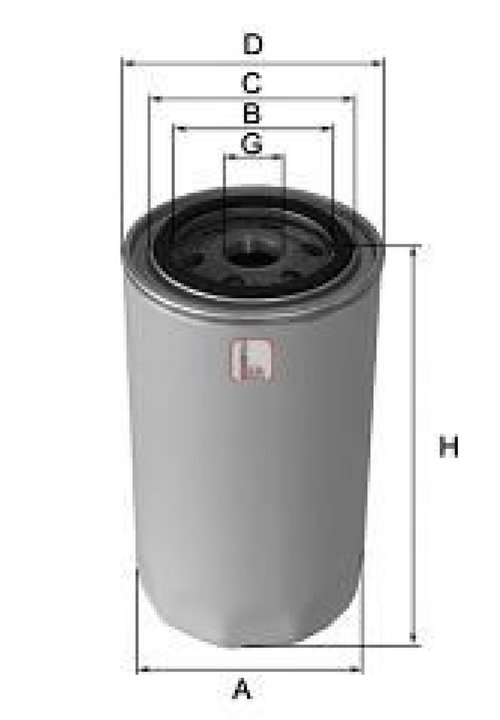 Filtru ulei VW VENTO (1H2) (1991 - 1998) SOFIMA S 2030 R piesa NOUA