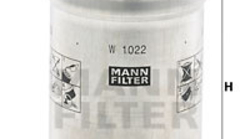 Filtru ulei (W1022 MANN-FILTER) CLAAS,JOHN DEERE