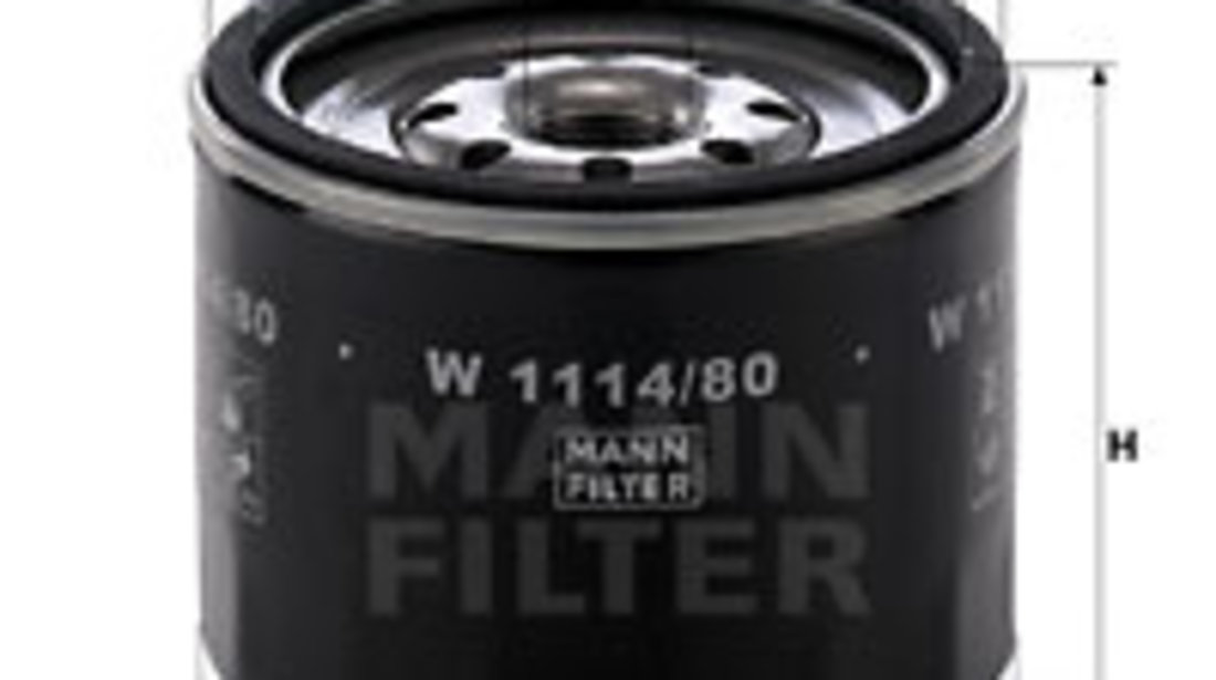 Filtru ulei (W111480 MANN-FILTER) FORD,KIA,MAZDA