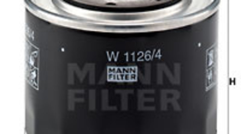 Filtru ulei (W1126 MANN-FILTER) SEAT