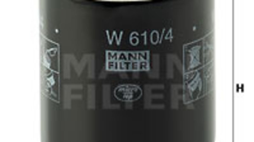 Filtru ulei (W6104 MANN-FILTER) INFINITI,NISSAN