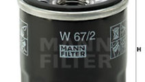 Filtru ulei (W672 MANN-FILTER) BEDFORD,CHANGAN,CHE...