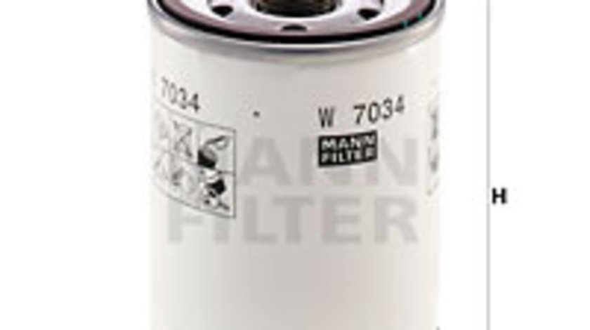 Filtru ulei (W7034 MANN-FILTER) FORD