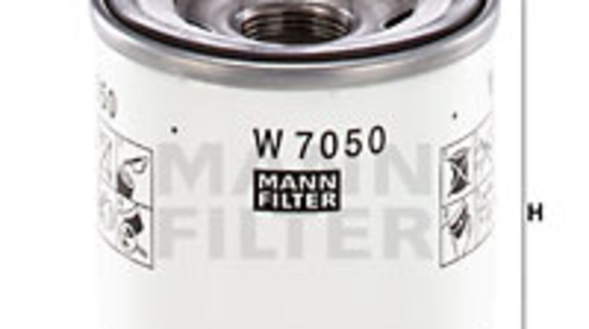 Filtru ulei (W7050 MANN-FILTER) Citroen,FORD,FORD AUSTRALIA,LAND ROVER,PEUGEOT