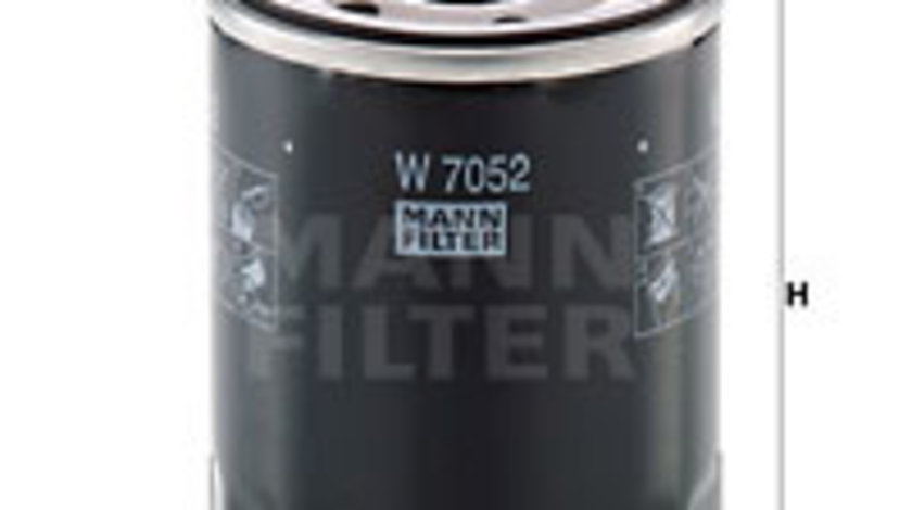 Filtru ulei (W7052 MANN-FILTER) VW