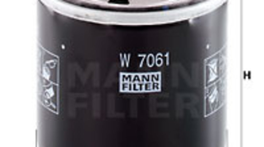 Filtru ulei (W7061 MANN-FILTER) MAZDA