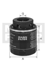 Filtru ulei (W71290 MANN-FILTER)