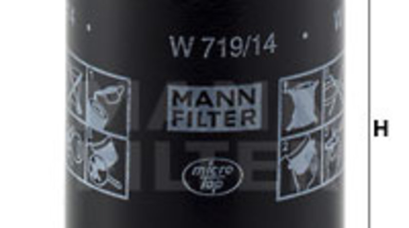 Filtru ulei (W71914 MANN-FILTER) BMC,CHRYSLER,JEEP,PLYMOUTH