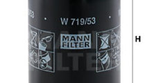Filtru ulei (W71953 MANN-FILTER) VW