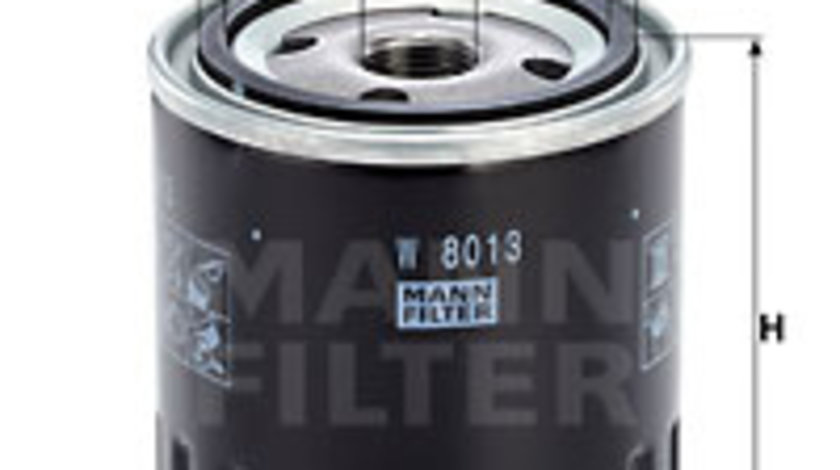 Filtru ulei (W8013 MANN-FILTER) INFINITI,NISSAN,RENAULT,SUZUKI