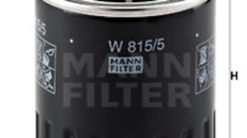 Filtru ulei (W8155 MANN-FILTER) BRANSON TRACTORS,RENAULT