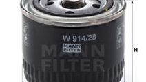 Filtru ulei (W91428 MANN-FILTER) Citroen,FIAT,IVEC...