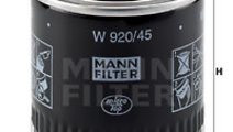 Filtru ulei (W92045 MANN-FILTER) FORD,FORD AUSTRAL...