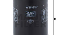 Filtru ulei (W94027 MANN-FILTER) ASTON MARTIN,NISS...