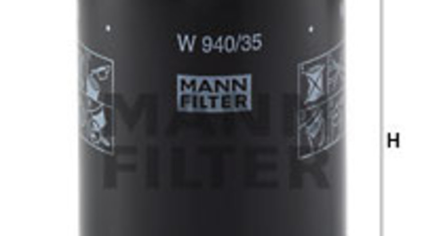 Filtru ulei (W94035 MANN-FILTER) MAZDA