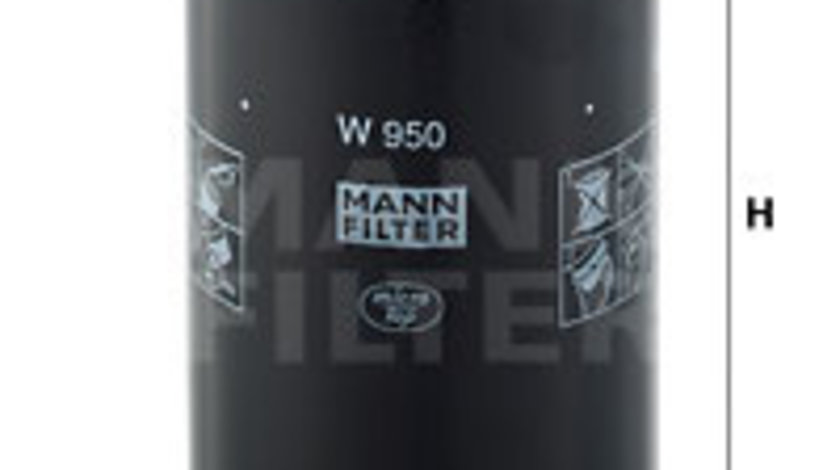Filtru ulei (W950 MANN-FILTER) DAF