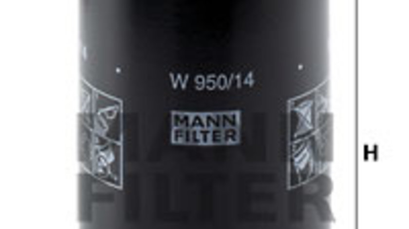 Filtru ulei (W95014 MANN-FILTER) NISSAN