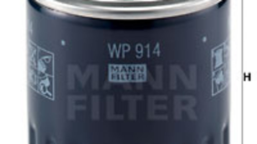 Filtru ulei (WP914 MANN-FILTER) RENAULT