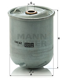 Filtru ulei (ZR903X MANN-FILTER) BOVA,DAF,GINAF,SOLARIS,VAN HOOL,VDL