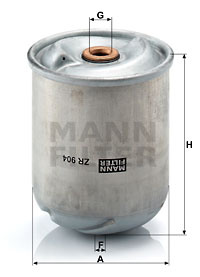Filtru ulei (ZR904X MANN-FILTER) DONGFENG,IRISBUS,RENAULT TRUCKS