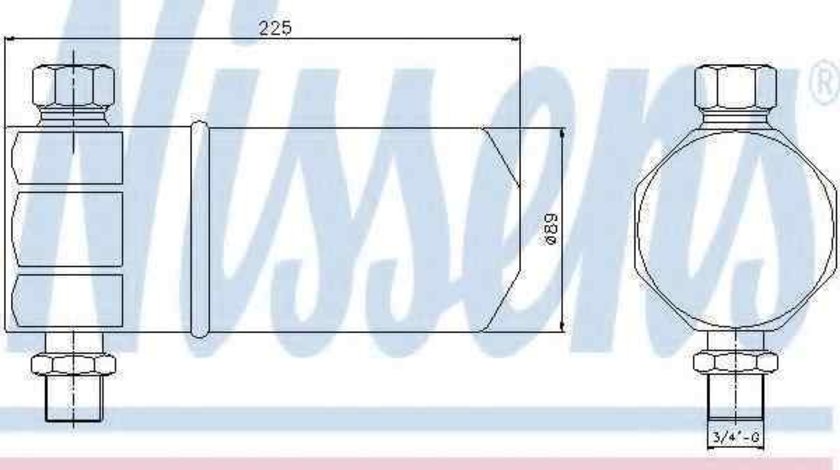 Filtru Uscator Aer Conditionat AUDI 80 (8C, B4) NISSENS 95115