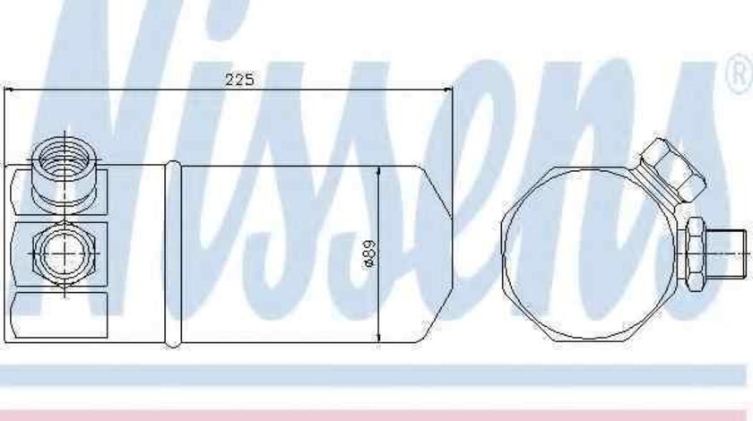 Filtru Uscator Aer Conditionat AUDI 80 Avant (8C, B4) NISSENS 95262