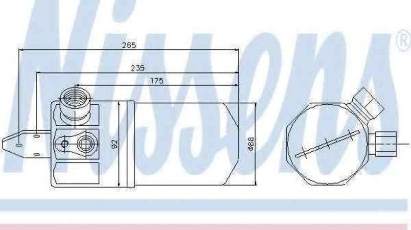 Filtru Uscator Aer Conditionat AUDI ALLROAD (4BH, C5) NISSENS 95318