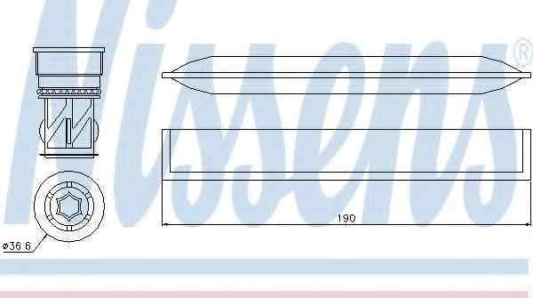 Filtru Uscator Aer Conditionat BMW 5 Touring (F11) NISSENS 95454