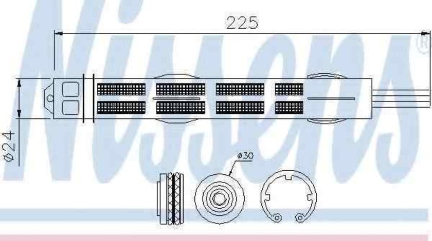 Filtru Uscator Aer Conditionat FIAT PUNTO EVO (199) NISSENS 95455