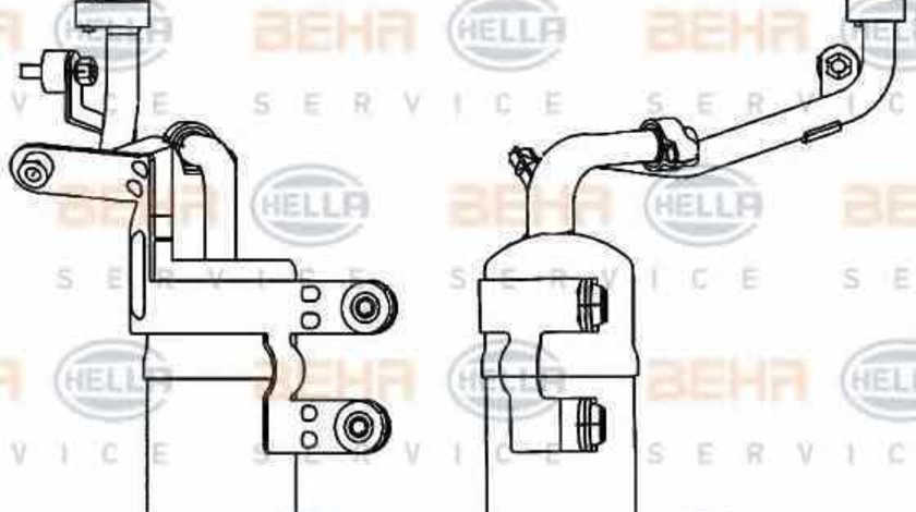 Filtru Uscator Aer Conditionat FORD KUGA I HELLA 8FT 351 335-261