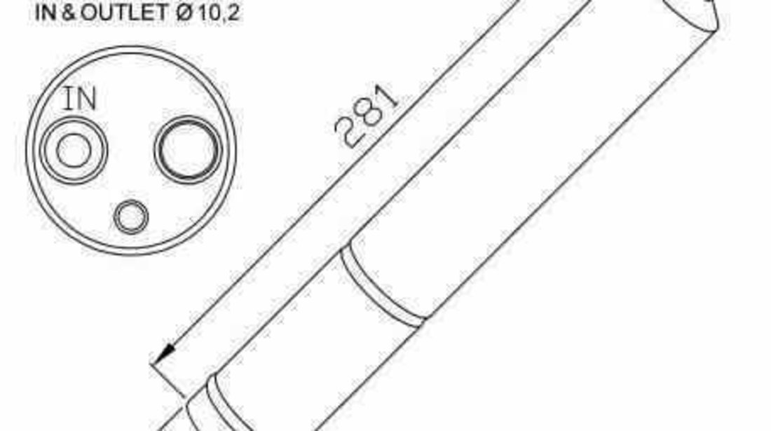 Filtru Uscator Aer Conditionat LAND ROVER RANGE ROVER SPORT LS NRF 33304