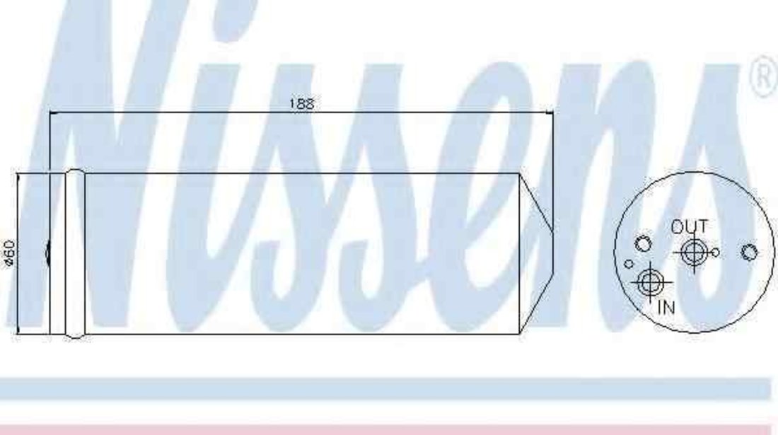 Filtru Uscator Aer Conditionat LEXUS ES (F1, F2) NISSENS 95065