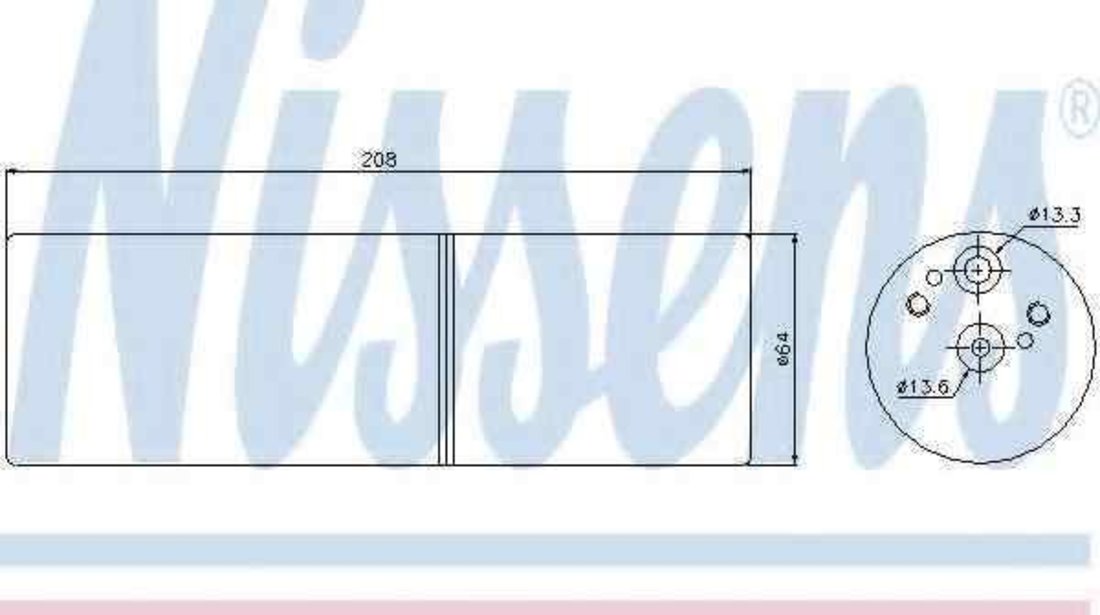 Filtru Uscator Aer Conditionat MERCEDES-BENZ ATEGO 2 NISSENS 95231