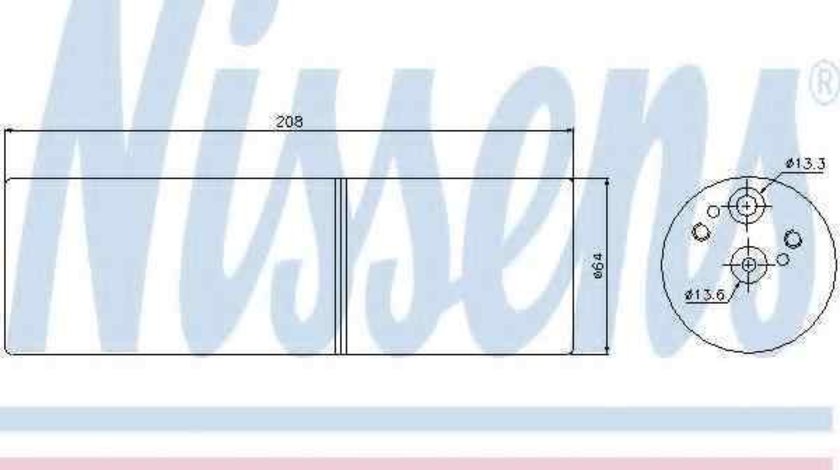 Filtru Uscator Aer Conditionat MERCEDES-BENZ ATEGO NISSENS 95231