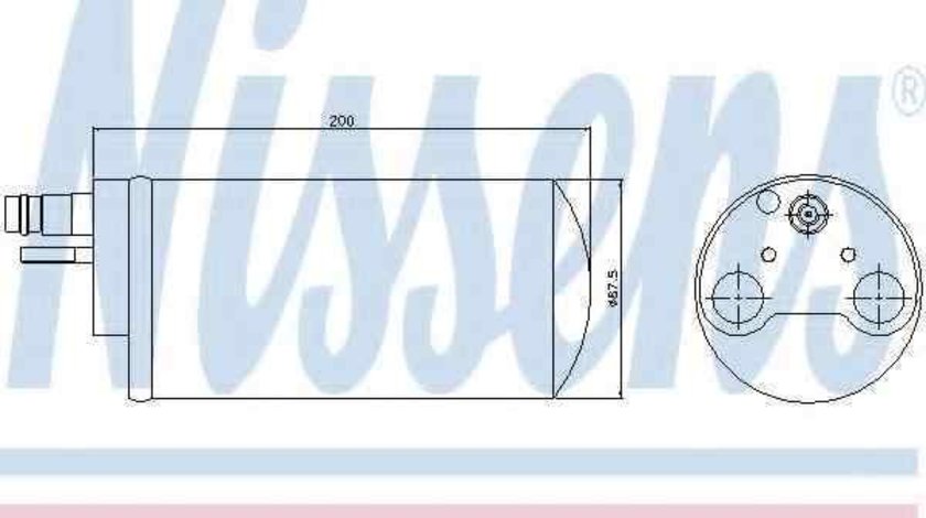 Filtru Uscator Aer Conditionat RENAULT LAGUNA II Grandtour (KG0/1_) NISSENS 95341