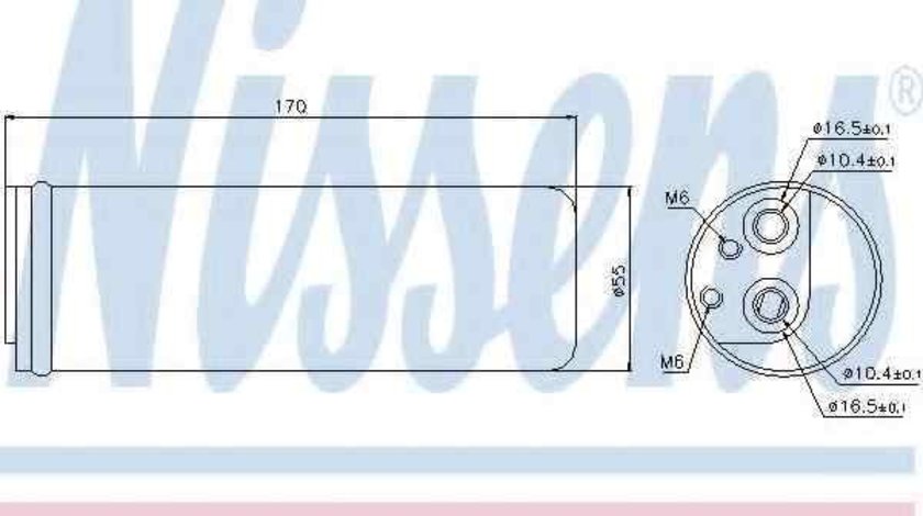 Filtru Uscator Aer Conditionat VAUXHALL CORSA Mk II (C) (W5L, F08) NISSENS 95321