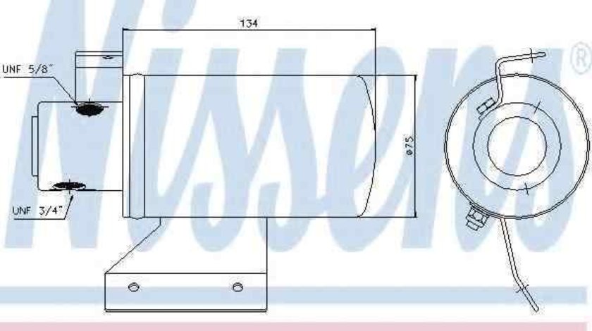 Filtru Uscator Aer Conditionat VW PASSAT (3A2, 35I) NISSENS 95053