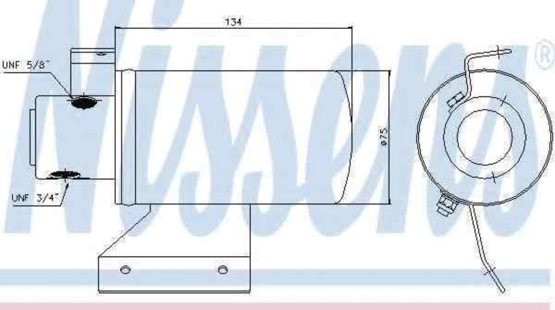 Filtru Uscator Aer Conditionat VW PASSAT Variant (3A5, 35I) NISSENS 95053