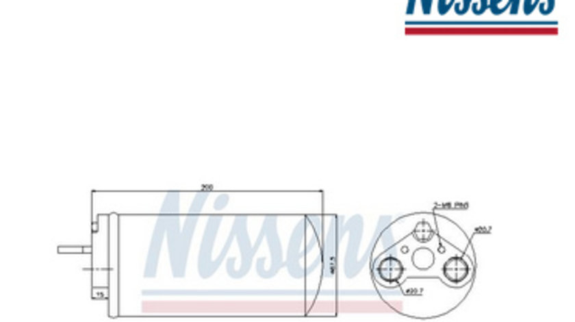 Filtru uscator aer conditonat Renault Trafic 2 / Opel Vivaro A 95461 ( LICHIDARE DE STOC)