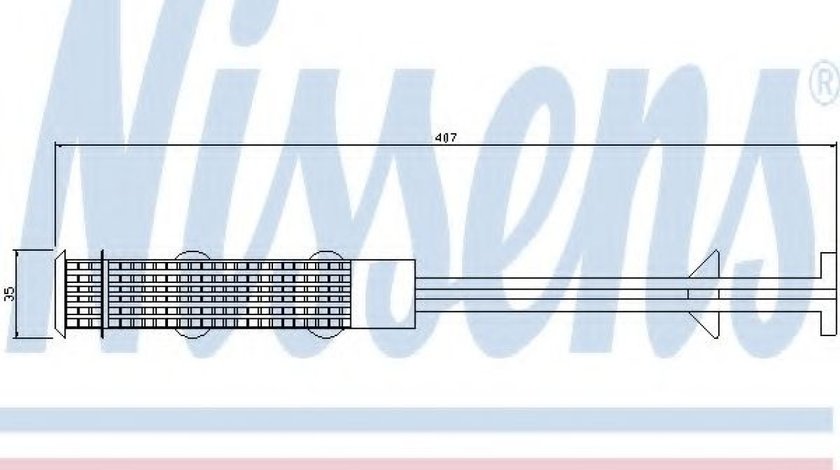 Filtru uscator clima / aer conditionat BMW Seria 5 (E60) (2003 - 2010) NISSENS 95327 - produs NOU