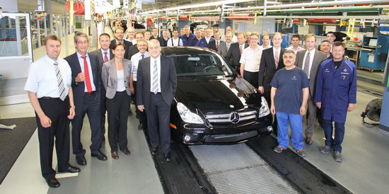 Final de drum pentru actualul Mercedes CLS Final de drum pentru actualul Mercedes CLS