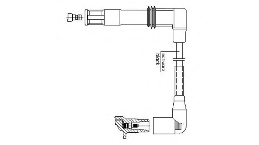 Fisa bujii AUDI A2 (8Z0) (2000 - 2005) BREMI 1A13E43 piesa NOUA