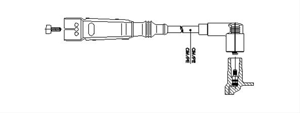 Fisa Bujii Bremi Vw 111/50