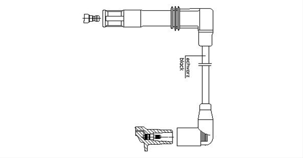 Fisa Bujii Bremi Vw 1A13/33