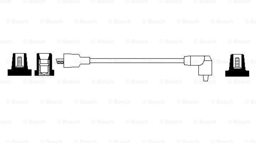 Fisa bujii de la bobina la distribuitor (0986356134 BOSCH) OPEL