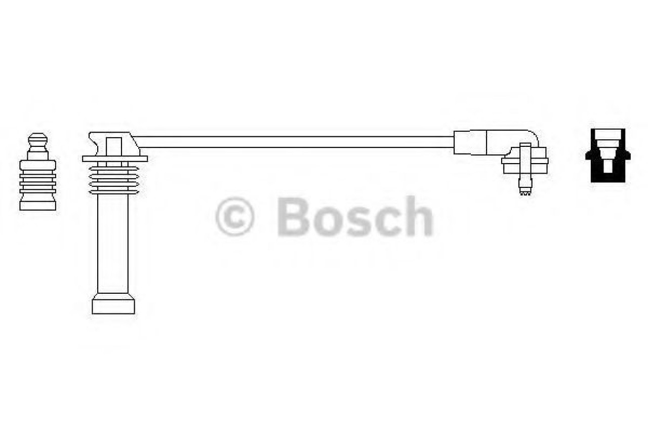 Fisa bujii FORD COURIER (J3, J5) (1996 - 2016) BOSCH 0 986 356 146 piesa NOUA