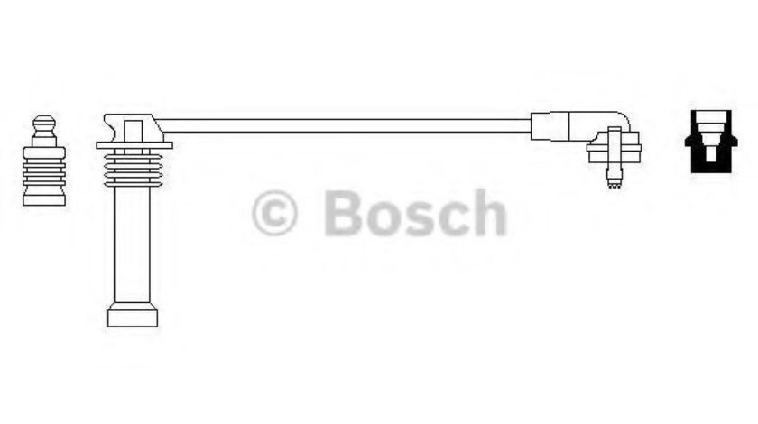 Fisa bujii FORD COURIER (J3, J5) (1996 - 2016) BOSCH 0 986 356 146 piesa NOUA