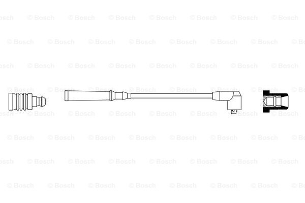 Fisa bujii la cilindrul 3 (0986356187 BOSCH) BEDFORD,MAZDA,NISSAN,SAAB