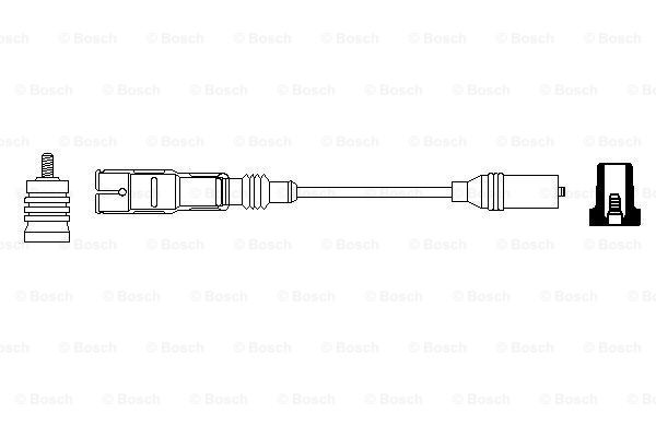Fisa bujii la cilindrul 4 (0356912882 BOSCH) AUDI,VW