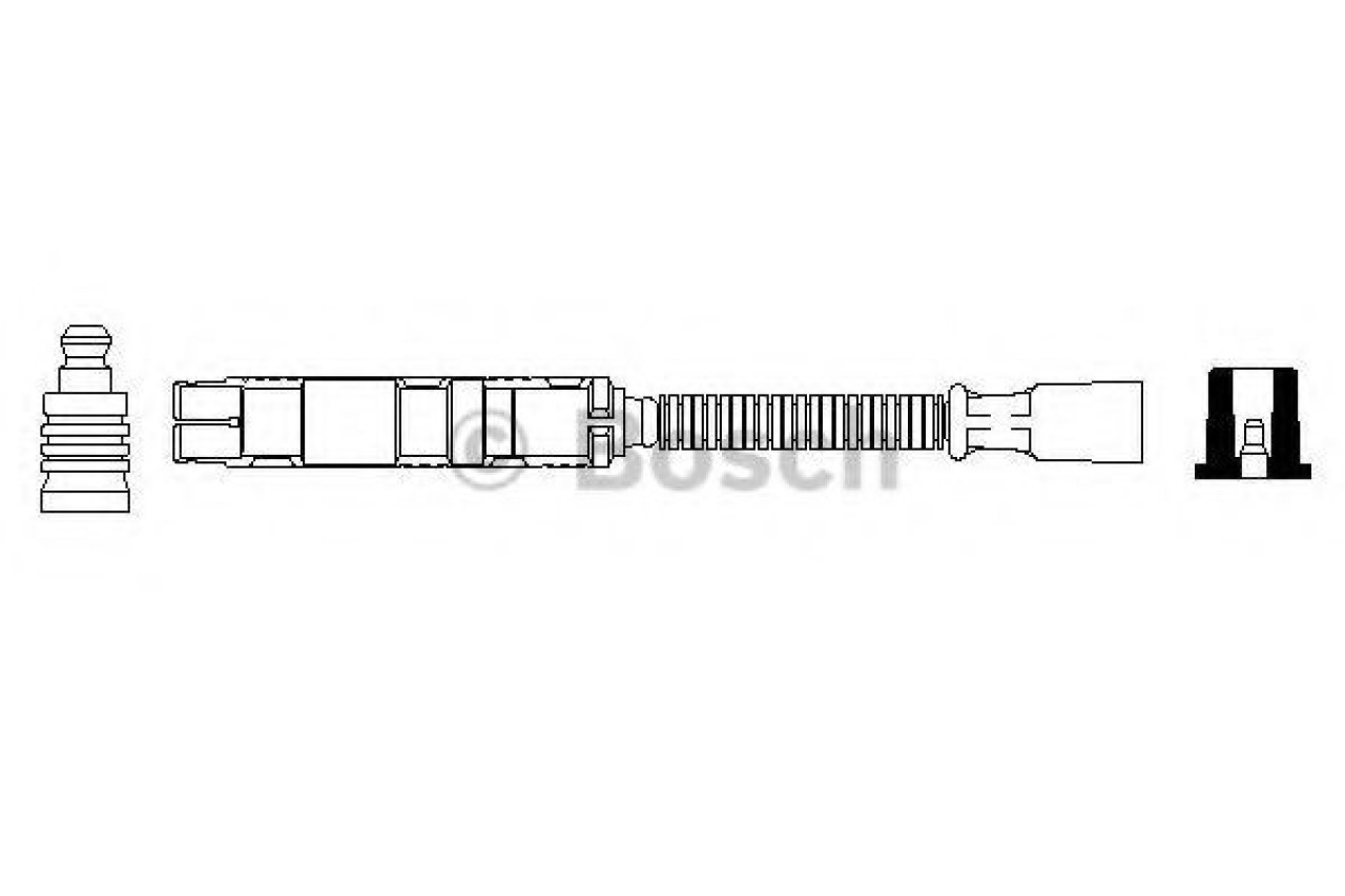Fisa bujii MERCEDES E-CLASS (W211) (2002 - 2009) BOSCH 0 356 912 948 piesa NOUA